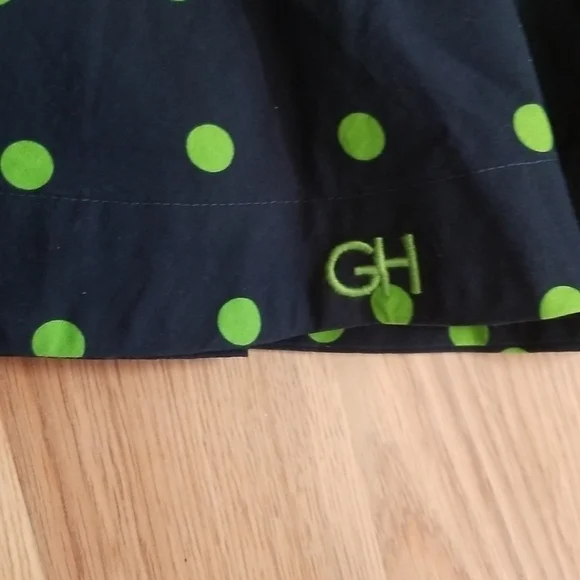 𝅺hollister Gilly Hicks Sydney skirt polka dot size 2 Mini Skater - Picture 6 of 9